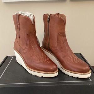 NEW IN BOX Lucchese Havannah Cowboy High wedge boot